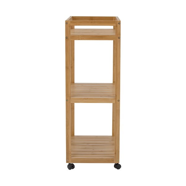 Bambusest mobiilne riiul 55x85 cm Aden - Bloomingville-image-2