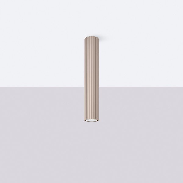 Hallikaspruun metallist kohtvalgusti Gleam - Sollux-image-2