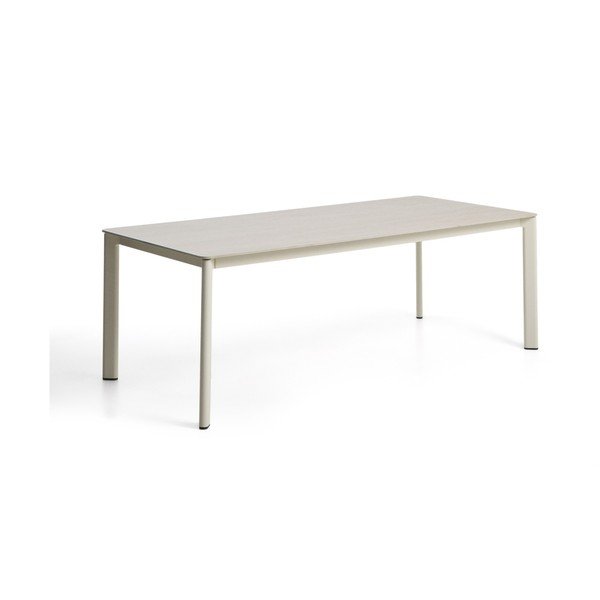 Kiviplaadiga aiasöögilaud 100x220 cm Anafi - Kave Home