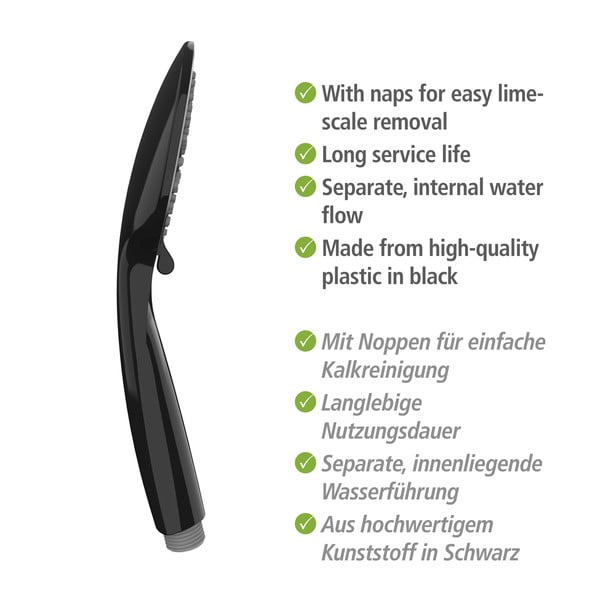 Mustast roostevabast terasest dušikomplekt 66cm Young - Wenko-image-4