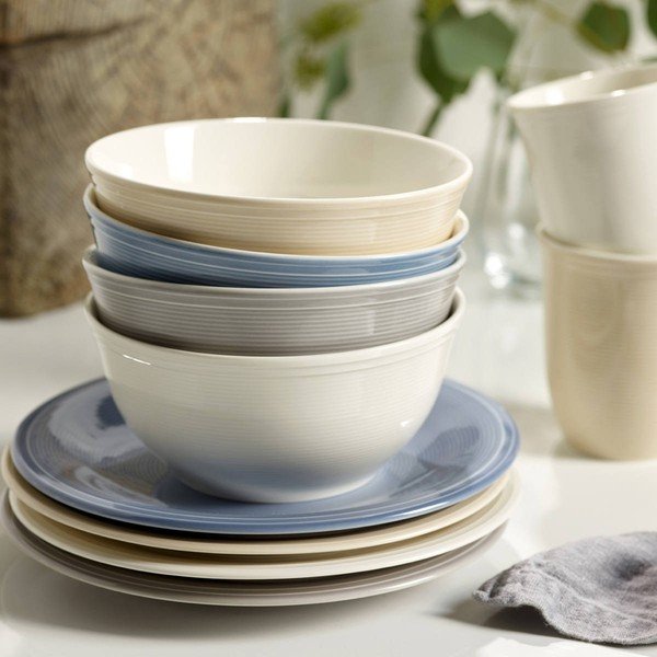 12dílný béžový set nádobí na snídani Like by Villeroy & Boch Group-image-1