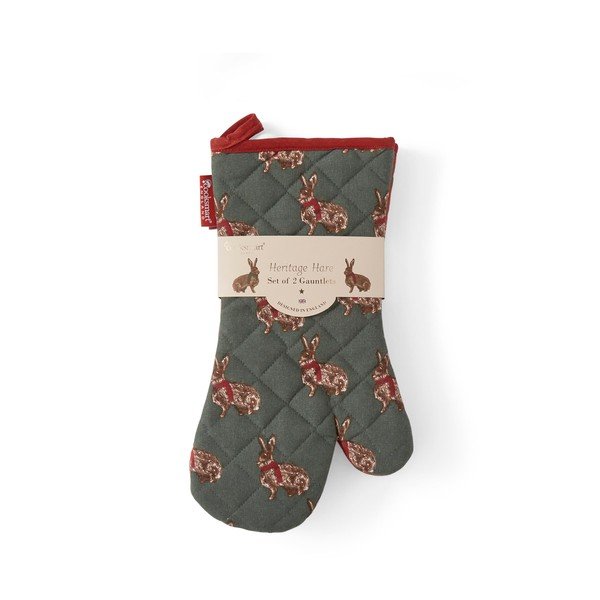 Puuvillased köögikindad kahes komplektis Heritage Hare - Cooksmart ®