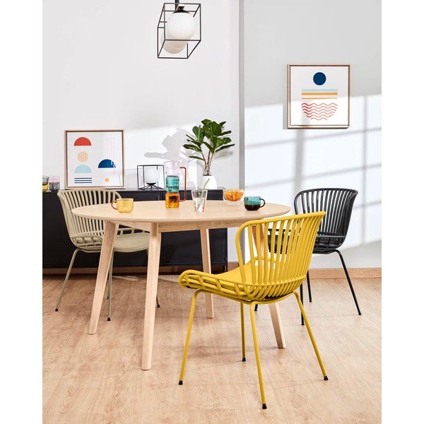 Must teraskonstruktsiooniga aiatool Surpik - Kave Home-image-4