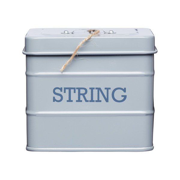 Šedá dóza na provázek Kitchen Craft Living Nostalgia String