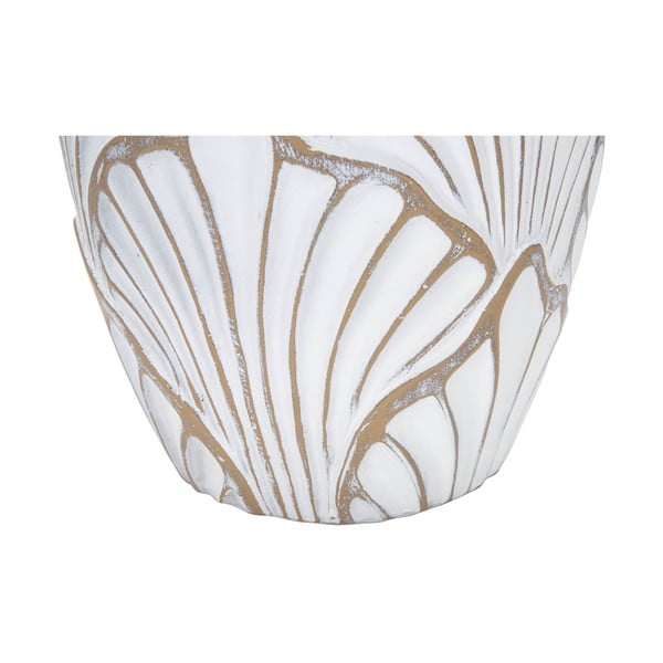 Valge kõrge polüresiinist vaas 55 cm Panama – Mauro Ferretti-image-3