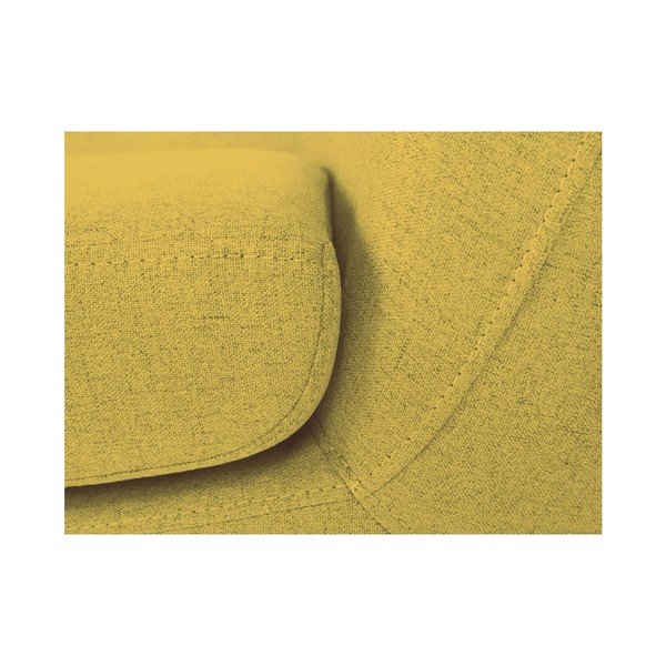 Žluté křeslo Mazzini Sofas Piemont-image-3