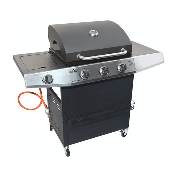 Gaasi- ja söegrill Hybrid Core - Cattara-image-2