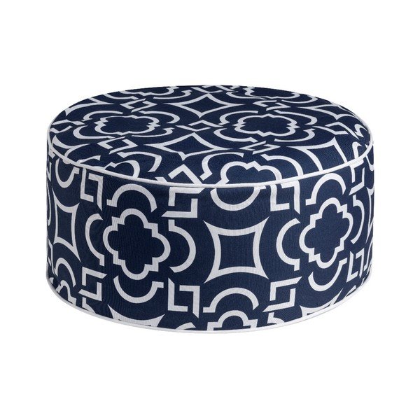 Sinine pouf , ⌀ 53 cm Labyrinth - Brandani