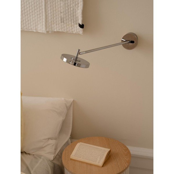 Hõbedane hämardatav LED-seinavalgusti ø 15 cm Asteria Wall Long - UMAGE-image-1