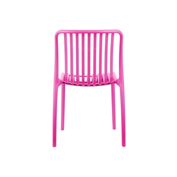 Roosa plastikust söögitool Glee - Leitmotiv-image-1