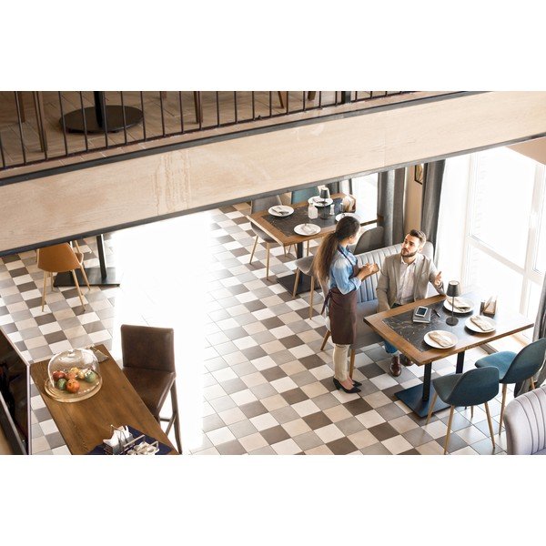 Must dimmerdatav LED lauavalgusti metallist varjuga (kõrgus 34 cm) Cosenza 2.0 - Fischer & Honsel-image-1