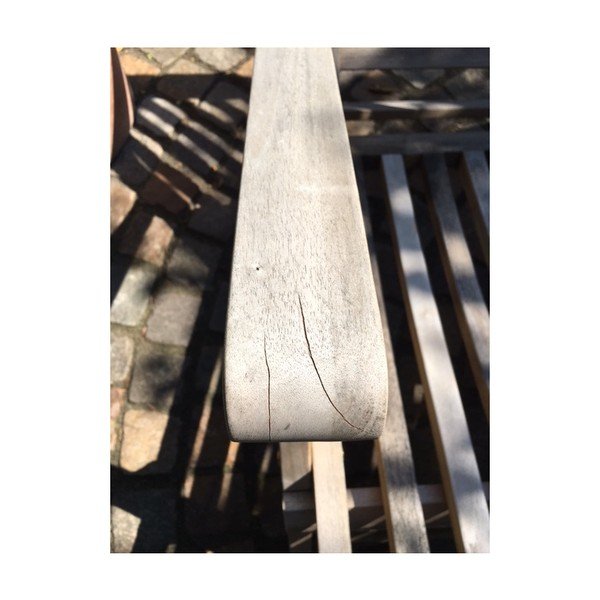 Pruun puidust aia lamamistool Java – Garden Pleasure-image-3