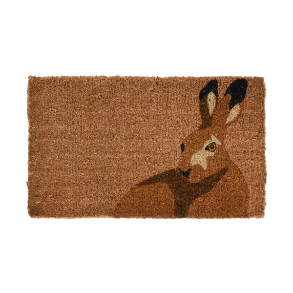 Rohožka z kokosového vlákna Esschert Design Rabbit, 45 x 77 cm