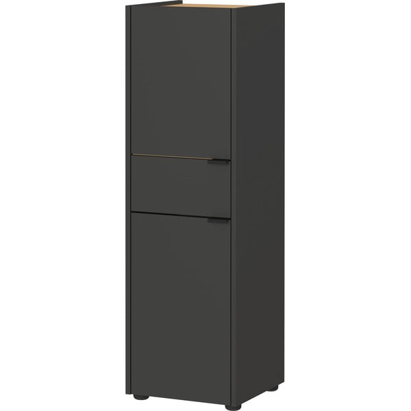 Antratsiitne kõrge vannitoakapp 34x111 cm Forano - Germania-image-1