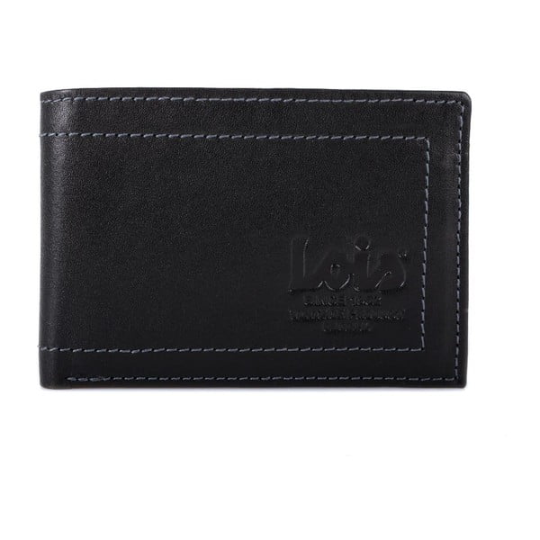 Kožená peněženka Lois Simple, 10x7 cm