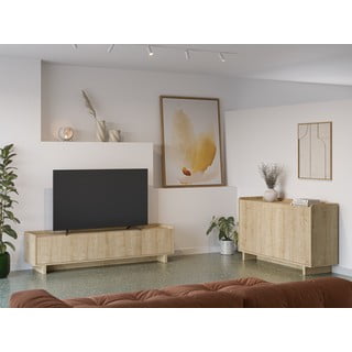 Tammespoonist kummut 140x80x40 cm Daira - Marckeric