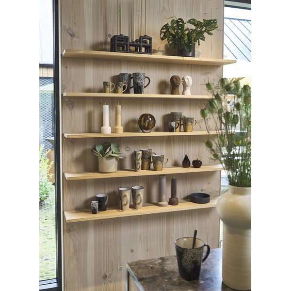 Kollane kivikeraamikast espressotassid 4tk komplektis 100 ml Hela - Villa Collection-image-1