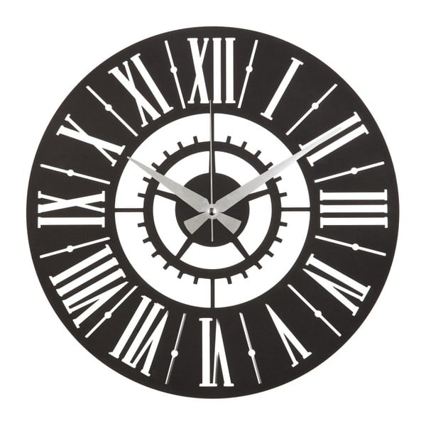 Kovové nástěnné hodiny Six, ø 50 cm