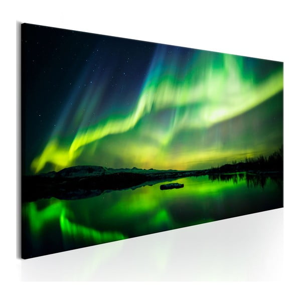 Obraz na plátně Artgeist Green Sky, 135 x 45 cm