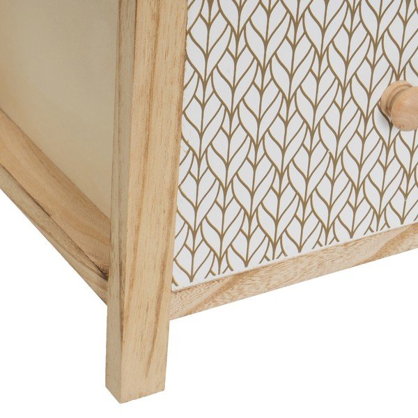 Pavlovnia täispuidust kõrge kummut 34x78 cm - Casa Selección-image-4