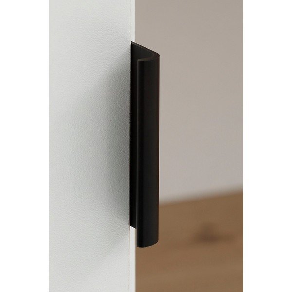 Tammepuust riiul valge kapiga Legro - Støraa-image-2