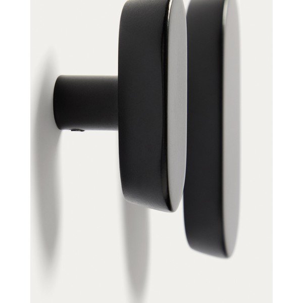 Mustad pöögipuidust seinakonksud 2tk komplektis Arely - Kave Home-image-2