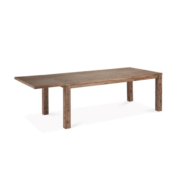 Akaatsiapuidust kokkupandav söögilaud 100x200 cm Alaska - Furnhouse-image-2