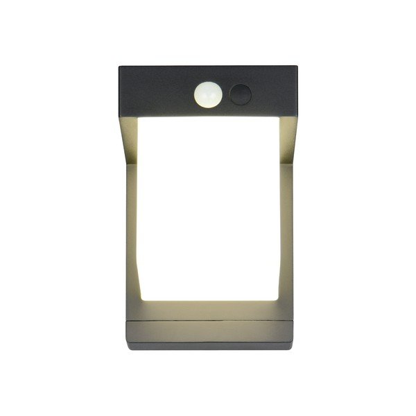 LED seinale paigaldatav päikesepaneeliga välisvalgusti (kõrgus 14 cm) Colombo - Reality-image-3