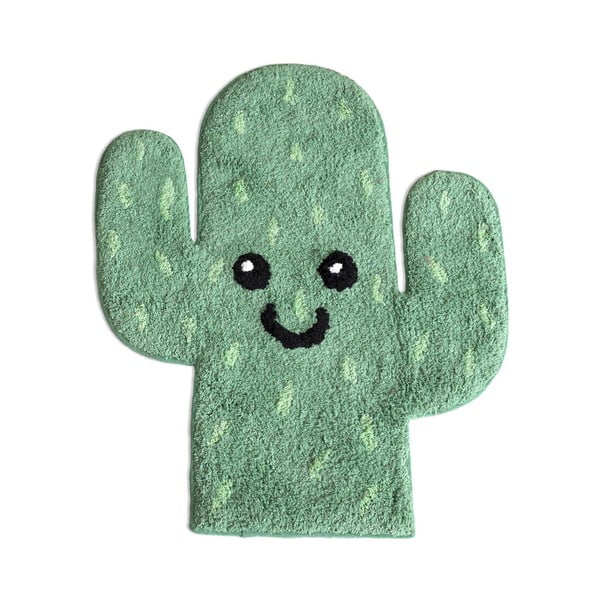 Roheline puuvillane vannimatt , 55 x 62 cm Happy Cactus - Mr. Fox