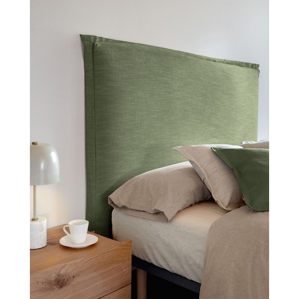 Roheline polsterdatud voodipeats 166x106 cm Tanit - Kave Home-image-3