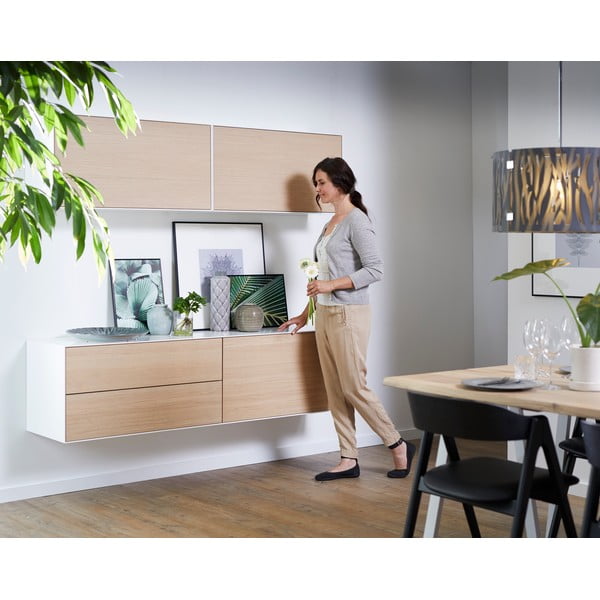 Madal kapp tammepuidust 2 tk 180x46 cm komplektis Edge by Hammel - Hammel Furniture-image-1