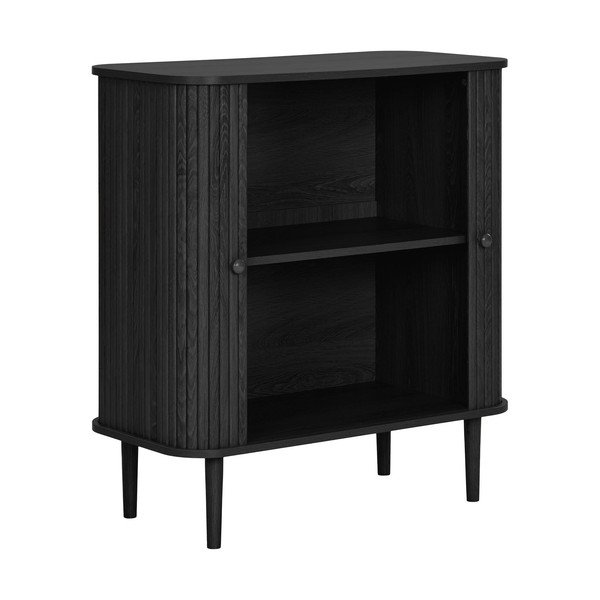 Mustast männist kummut 80x87x40 cm Nikko - House Nordic-image-3
