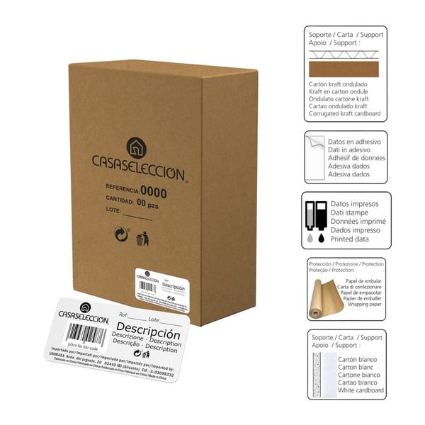 Eksootilisest puidust looduslikku värvi öökapp Natural Way - Casa Selección-image-4