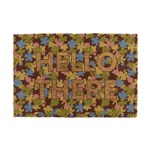 Kookoskiududest matt 40x60 cm Hello There - Artsy Doormats