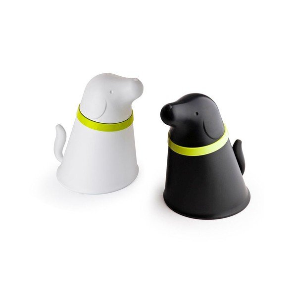 Černá miska se zásobníkem krmiva Qualy&CO Pupp-image-2