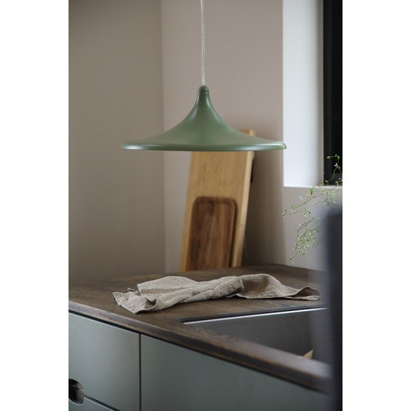 Roheline metallist hämardatav LED-ripatslamp ø37x13 cm Beam - Markslöjd-image-1