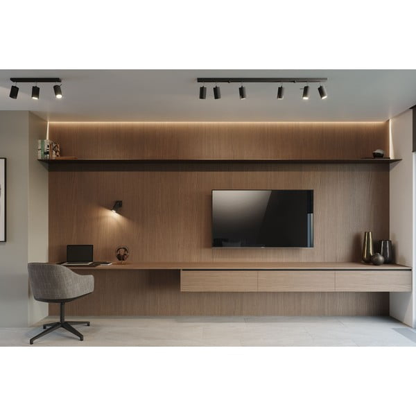 Must metallist kohtvalgusti ø 6 cm Etna - Sollux-image-2