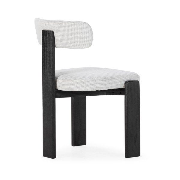 Mustad-helehallid polsterdatud söögitoolid, 2 tk komplektis Nadia - MOME-image-2