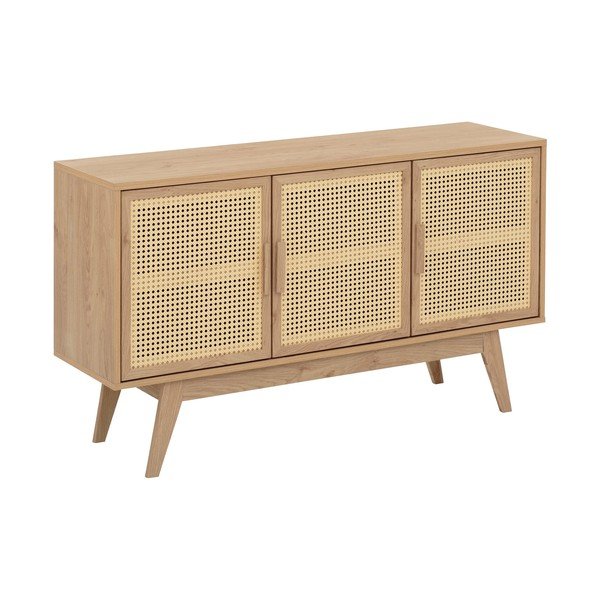 Tammepuidust madal kapp 128x75 cm Bridget - Støraa-image-2