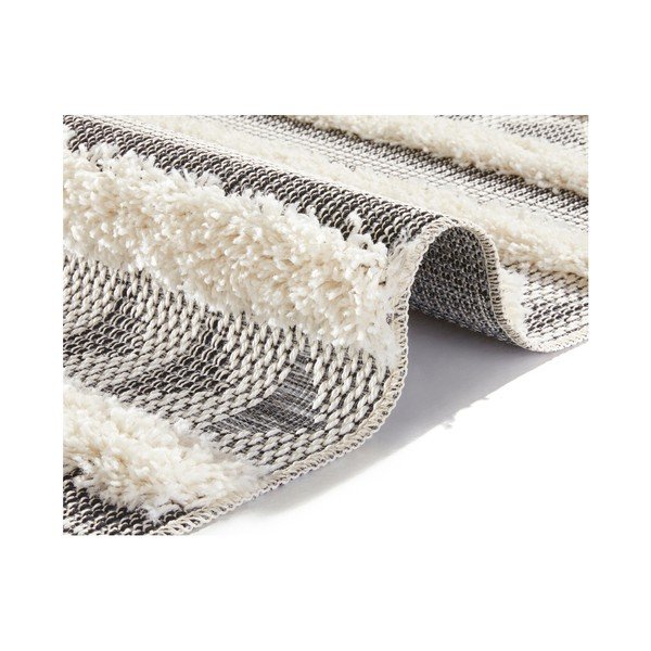 Šedý koberec Mint Rugs Handira Tribal Stripes, 155 x 230 cm-image-2
