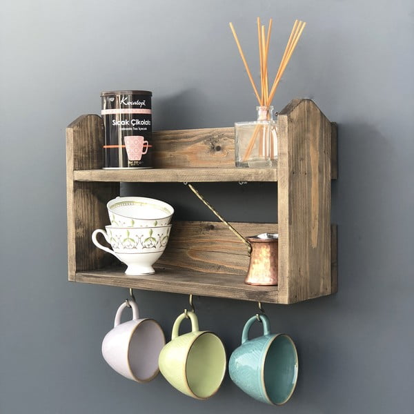 Käsitsi valmistatud köögi multifunktsionaalne riiul Bella - Evila Originals-image-3