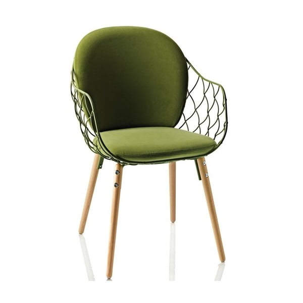 Zelená jídelní židle Magis Piña