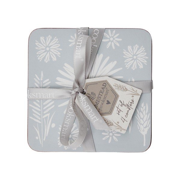 helesinised korgist rannalauad 4 tk komplektis Homestead - Cooksmart ®-image-1