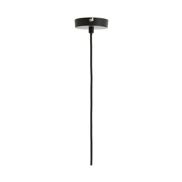 Hallikaspruun ripplamp tekstiilvarjuga ø 10 cm Malaika - Light & Living-image-4