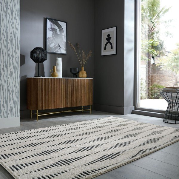 Kreem vaip 200x290 cm Knot - Flair Rugs-image-1