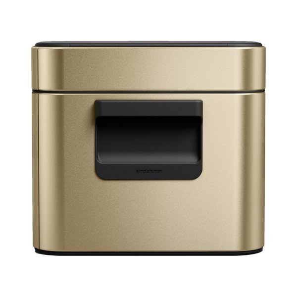 Komposteeritav prügikonteiner mattkuldses värvitoonis 4 l - simplehuman-image-2