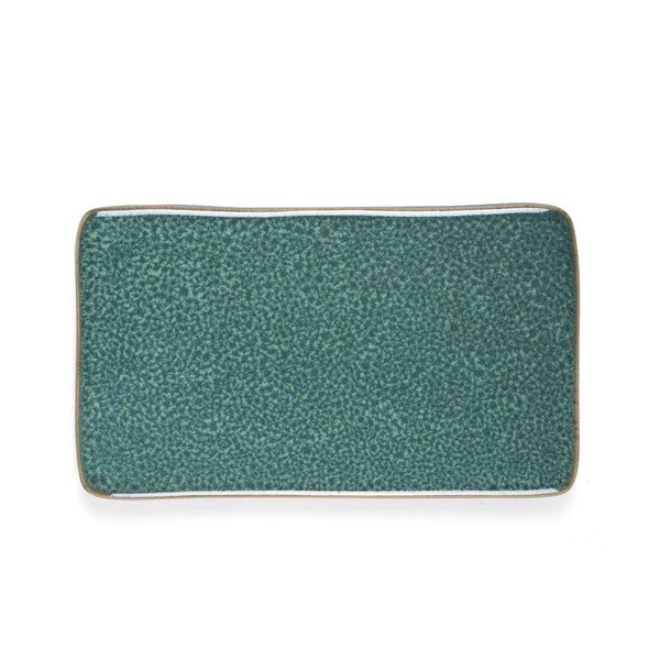 Roheline keraamiline serveerimistaldrik , 22 x 12,8 cm - Bitz-image-1