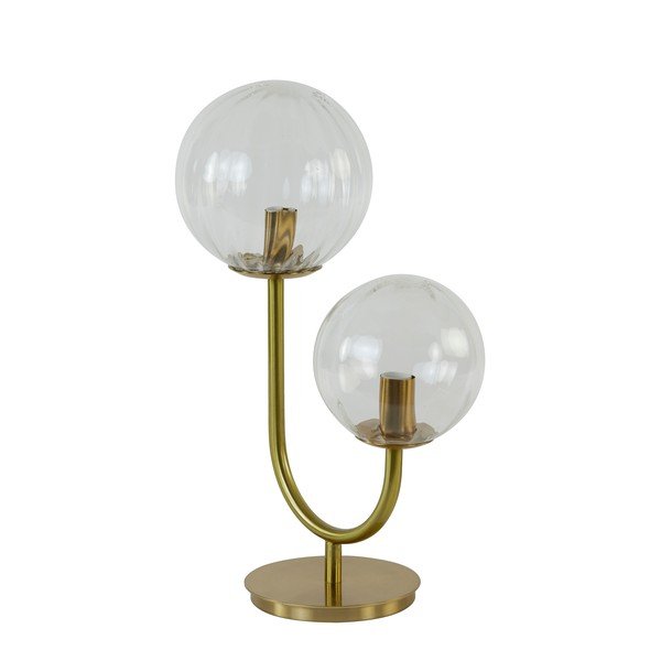 Kuldne laualamp (kõrgus 43 cm) Magdala - Light & Living-image-2