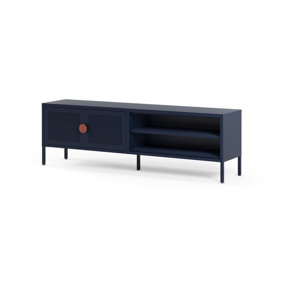 Tumesinine metallist telekaalus 160x50x35 cm Sayla - Marckeric-image-3