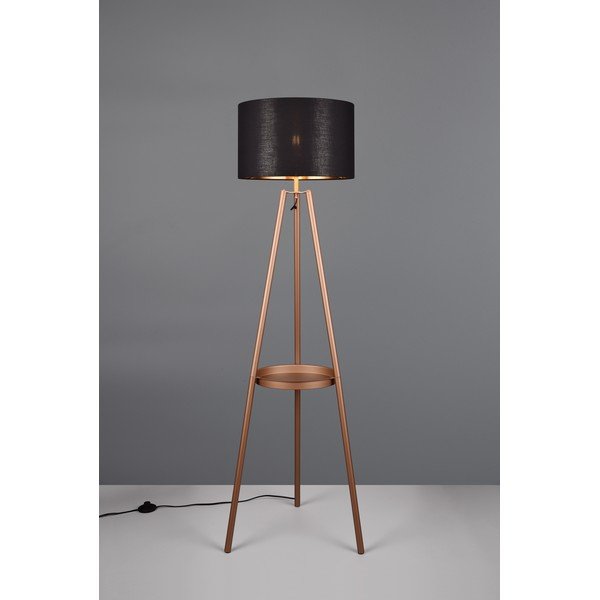 Pruun põrandalamp riiuliga (kõrgus 152 cm) Colette - Reality-image-1